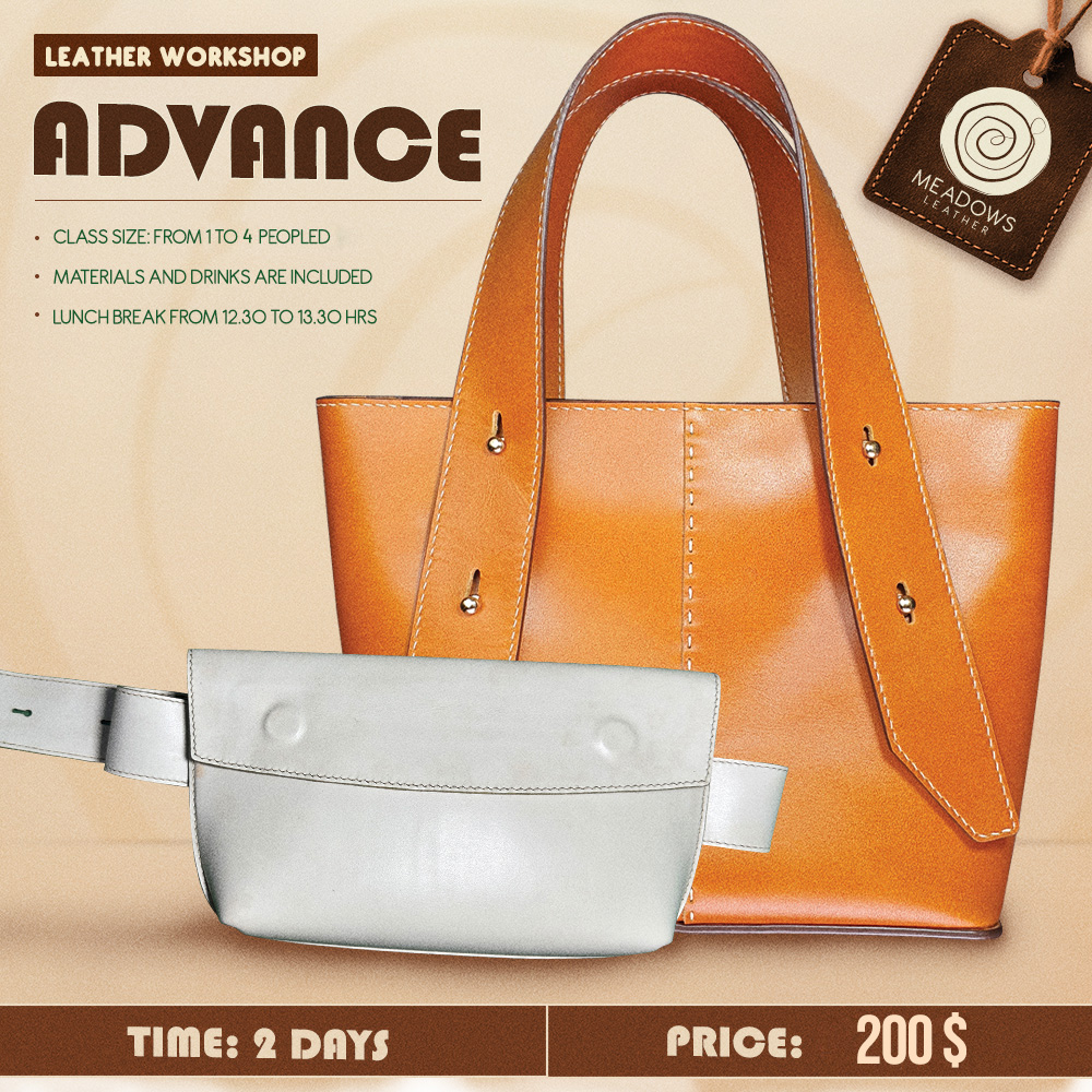 Hoi an leather workshop - advance class